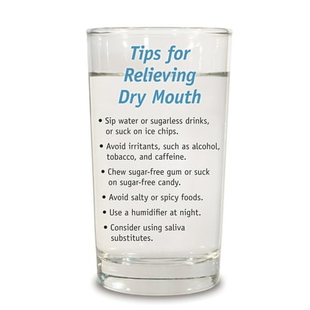 Dry Mouth Dont Delay Treatment Poster Print by Science