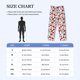 thumbnail image 4 of Fotbe Red Food Pantalones de Pijama para Hombre, Pantalones de Dormir, Pantalones de Casa con Cintura Ajustable y Bolsillos-Medium, 4 of 6