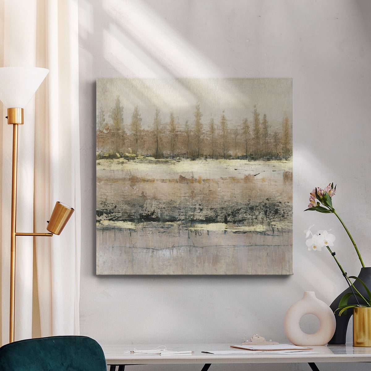 Wexford Home What Lies Beneath II-Premium Gallery Wrapped Canvas, 32" x 32" - Ready to Hang