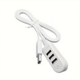 thumbnail image 1 of SNNROO 120CM/74IN USB Splitter Multifunction Docking Station - USB Hubs with Converter Function for Easy Connectivity and Expansion, 1 of 6