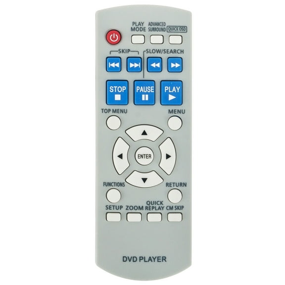N2QAYB000011 Replace Remote Control for Panasonic DVD CD Player DVD-S1 DVD-S1S