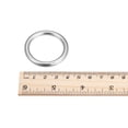 thumbnail image 4 of Unique Bargains Anneau Rond en Acier Inoxydable 316 30mm ID 5mm Épais 6 Pack, 4 of 5
