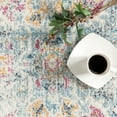 thumbnail image 2 of nuLOOM Maryetta Distressed Boho Area Rug, 6' 7" x 9', Blue, 2 of 9