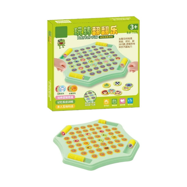 Flip Y Para Niños Juego De Mesa Para 2 Jugadores Para Desarrollar La Memoria Y Las Habilidades