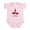 Petal Pink, variant on CafePress - Ketchup On My Ketchup Infant Bodysuit - Baby Light Bodysuit, Size Newborn - 24 Months
