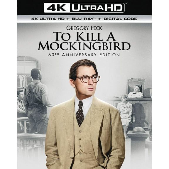 To Kill a Mockingbird 60th Anniversary Edition (4K   Blu-ray   Digital Copy)