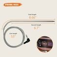 thumbnail image 3 of YAOAWE Meat Probe for Masterbuilt Gravity Series 560/800/1050 Digital Temperature Thermometer, 3 of 6