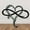 Multicolor, variant on KQJQS Eternal Wrought Iron Decoration Indoor Ornaments Metal Wall Decoration Infinitys Heart-Steel Wall Decor Metal Wall Art 25*30cm