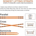 thumbnail image 3 of Moving And Lifting Straps Moving Carrying Strap 2 Person Furniture Transport, 3 of 5