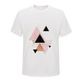 thumbnail image 4 of Birdeem T-Shirt Ample à Col Rond pour Femme, Mode, Imprimé Graphique Géométrique Harajuku, 4 of 4