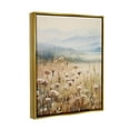 thumbnail image 4 of Stupell Industries Meadow with Foggy Mountains Landscape Painting Gold Floater Framed Canvas Art Print Wall Art, 17 x 21, 4 of 10