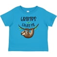 thumbnail image 3 of Inktastic Gramps Loves Me Cute Sloth and Baby Boys or Girls Baby T-Shirt, 3 of 5