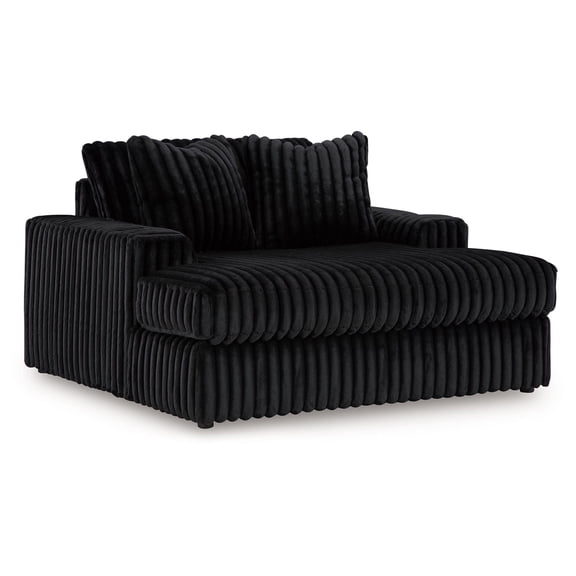 Signature Design by Ashley Midnight-Madness Onyx Oversized Chaise