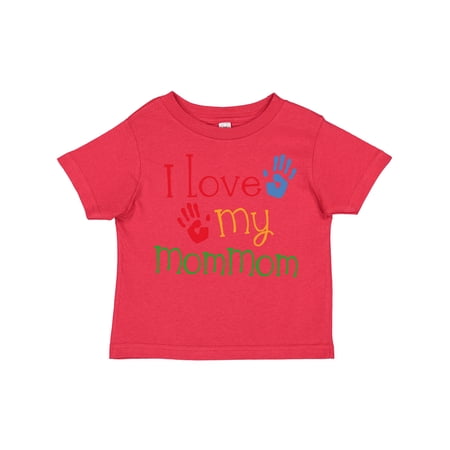 Inktastic I Love My Mommom Boys or Girls Toddler T-Shirt