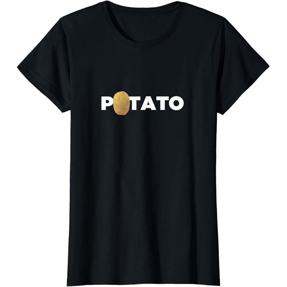 Real Potato Funny Vegetable Food Funny Side Dish T-Shirt