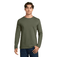 thumbnail image 4 of Gildan Men's Softstyle Crew Neck T-Shirt, 9-Pack, Durable Long Sleeve Military Green Color Tee, 2XL, 4 of 6