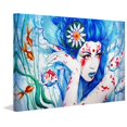 thumbnail image 2 of Marmont Hill "Lady Koi" Painting Print on Canvas, 2 of 5