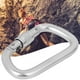 thumbnail image 5 of Mosquetón en forma de D con puerta roscada para exteriores Master Lock con soporte de carga alta para escalada y montañismo (Argent), 5 of 13