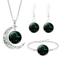 thumbnail image 2 of Xihbxyly Conjunto de Joyas de Constelación, Delicado Collar Astrológico, Pendientes y Pulsera a Juego, Estilo Único para Uso Diario, Regalo Perfecto para Mujeres, Cumpleaños o Aniversarios, Diseño Mu, 2 of 2