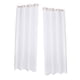 thumbnail image 1 of 2 Piezas de Cortina Transparente con Ojales, Cortinas Impermeables para Patio, Cortinas de Gasa de Privacidad Sunnimix Cortinas transparentes al aire libre, 1 of 8