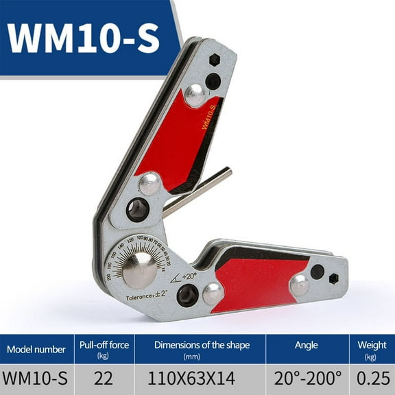 Adjustable Welding Magnet Kadlawus Under $5 ! Magnetic Angle Holder Clamp Positioning Jig Tool For Metalworking Soldering Pipe Fitting Construction