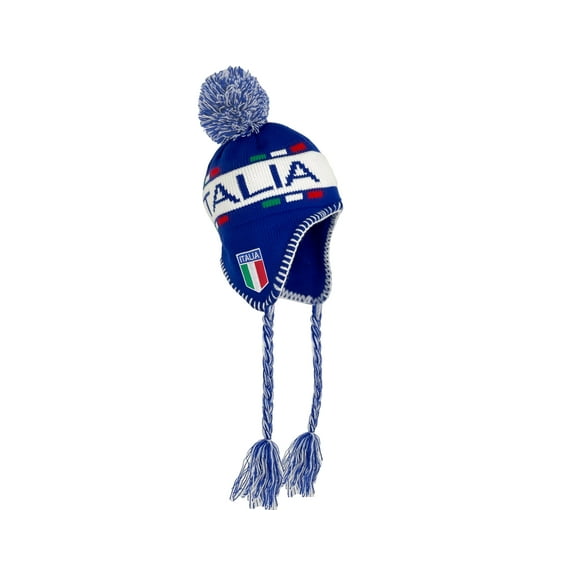Just 4 Kicks Inc. Youth Italy Peruvian Hat, 100% Acrylic