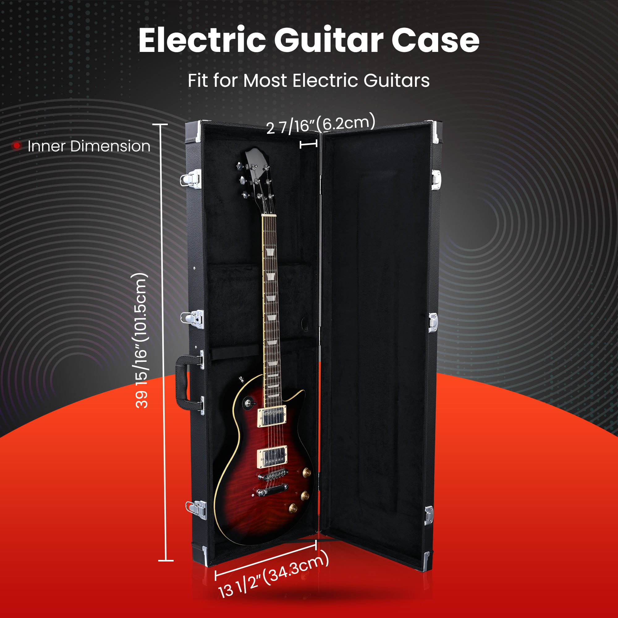 1502 Case Standard Les Paul© Etui guitare électrique X-tone