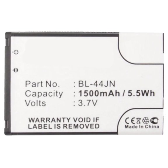 Batteries N Accessories BNA-WB-L3064 Cell Phone Battery - Li-Ion, 3.7V, 1500 mAh, Ultra High Capacity Battery - Replacement for Alltel 1ICP5/44/65 Battery