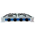 thumbnail image 3 of Parrilla Estufa Mesa Gas 4 quemadores Acero Blanca Shorbull, 3 of 8
