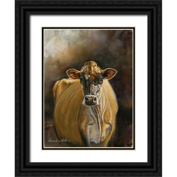 Mohr, Bonnie 12x14 Black Ornate Wood Framed with Double Matting Museum Art Print Titled - New Jersey