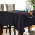 thumbnail image 5 of Yayeee Tablecloths 54" x 72" Rectangle Wrinkle Resistant Party Table Cover, Black Astronaut Record, 5 of 8