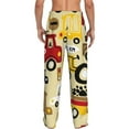 thumbnail image 3 of Xecao Vehicles Men's Straight Lounge Pajama Pants: The Ultimate in Comfortable Sleepwear, 3 of 9