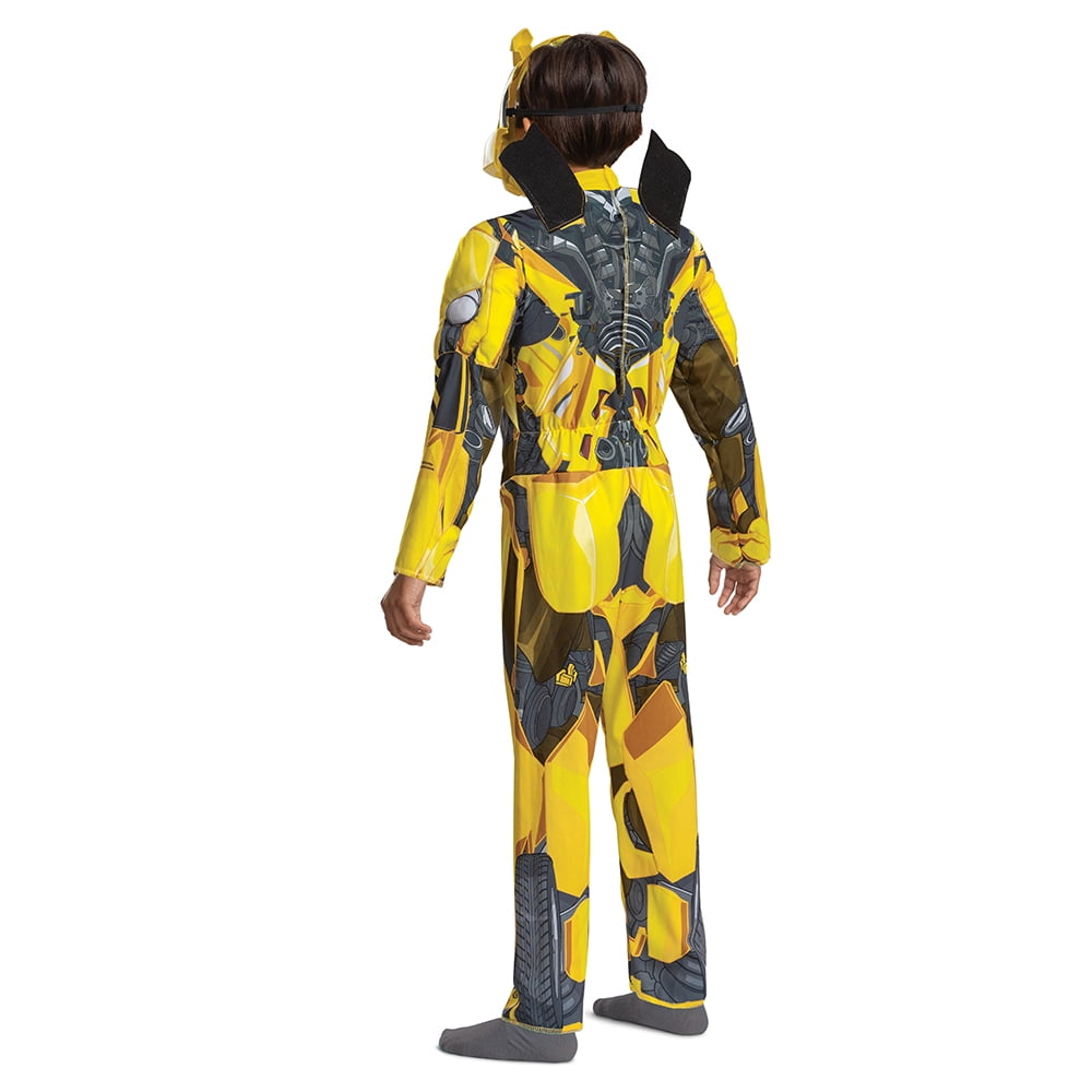 Transformers Bumblebee Halloween Costume for Children, Boys Size M (8), by Disguise