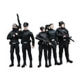 thumbnail image 1 of MERIGLARE 5Pcs 1/64 Scale Miniature Scenes DIY Projects Collection Resin Figure Model Style B, 1 of 9