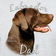 thumbnail image 3 of CafePress - Lab Dad2 Light T Shirt - Men's Classic Graphic T-Shirt, 3 of 4