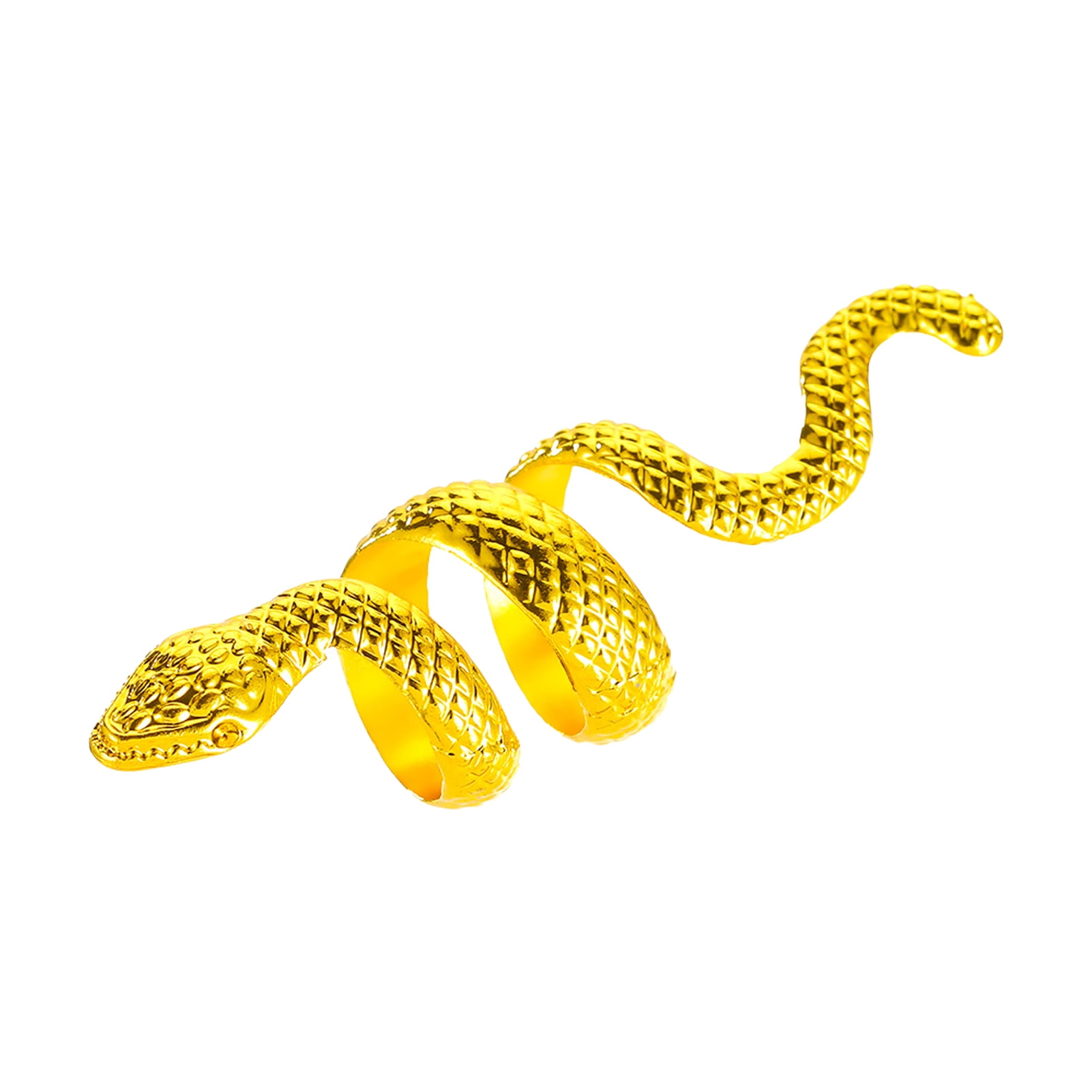 TAONMEISU Snake Ring Metal Ring for Men Women, Reptile Serpent Ring, Reptile Lover Gifts