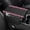 Pink Diamond, variant on Bling Car Center Console Cover, Leather Car Arm Rest Cover Cushion with 2 Storage Bags, Universal Auto Armrest Protector Storage Box, Bling Accessories Interior for Most Vehicles (Silver)
