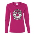 thumbnail image 2 of Wild Bobby, This is What an Amazing Mom Looks Like, Mother's Day, Women Graphic Long Sleeve T-Shirt, Fuschia, X-Large, 2 of 3