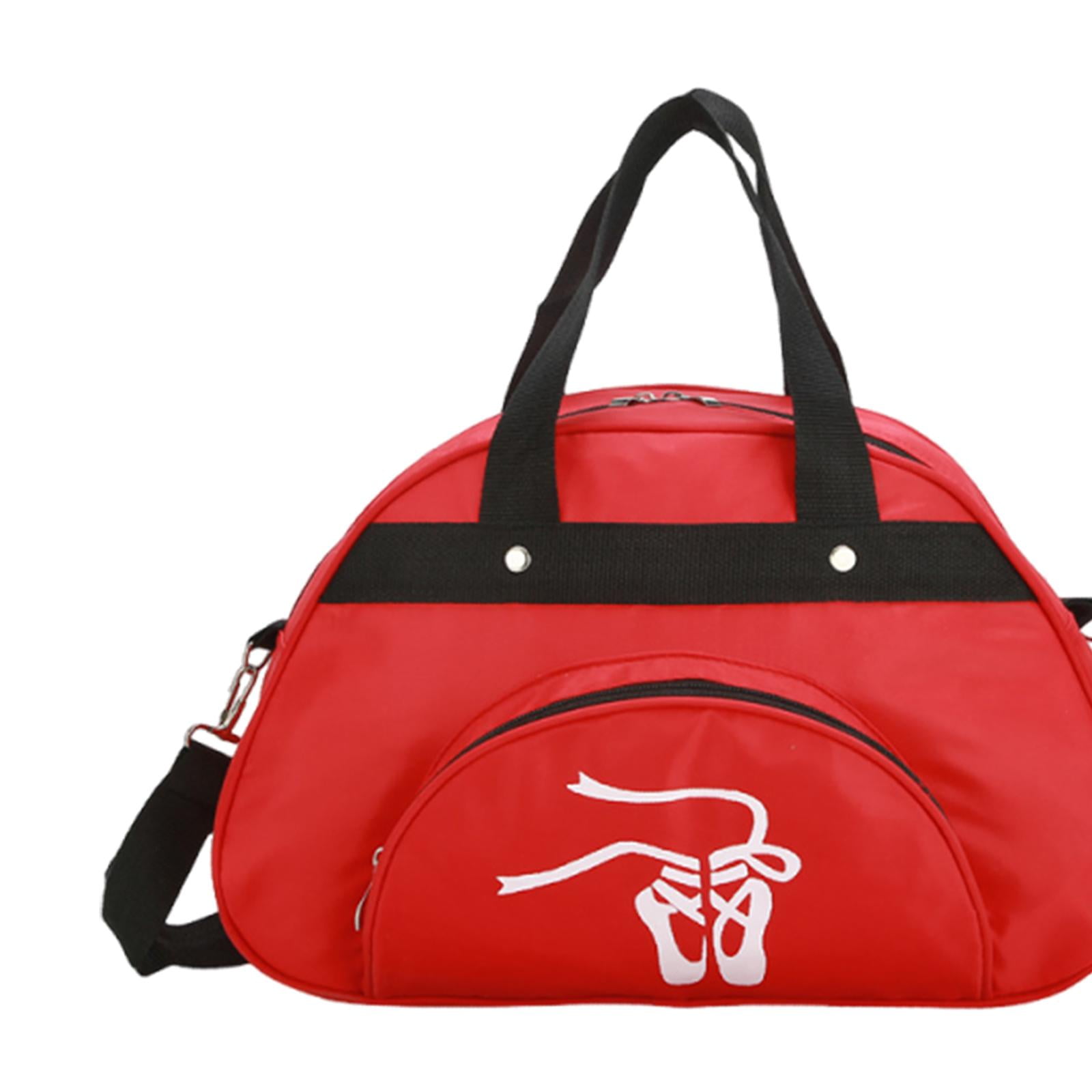 Dance Bag Garment Duffle Adjustable Strap Spacious Nylon for Women Girls Ballet School Workout
