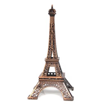 Statua Della Torre Eiffel Su Una Mappa, Parigi La Ctà Più Romantica