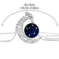 thumbnail image 2 of HOARBOEG Collier Lune 12 Constellations Pendentif Temporel, 2 of 2