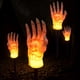 thumbnail image 5 of Luz solar espeluznante de la mano del esqueleto de la luz de los brazos de las manos de Halloween para el jardín del césped del patio, 5 of 9