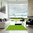 thumbnail image 7 of Ahgly Company Machine Washable Indoor Rectangle Transitional Dark Lime Green Area Rugs, 6' x 9', 7 of 7