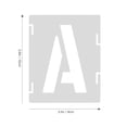 thumbnail image 5 of 1 Ensemble de Pochoirs à Lettres Multifonction Réutilisables pour la Maison, 5 of 5