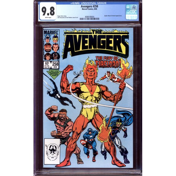 Avengers #258 - CGC 9.8 Comic Book