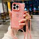 thumbnail image 3 of Luxury Neck Shoulder Strap Phone Case For iPhone 11 12 13 14 15 Pro Max Plus Crossbody Necklace Lanyard Cord Back Cover, 3 of 5