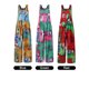 thumbnail image 5 of Mono de mujer con bolsillos, sin mangas, piernas anchas, monos de talla grande Romacci Monos, 5 of 7