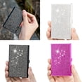 thumbnail image 2 of Rhinestones Business Card Case Metal Business Card Case Card Wallet 93x61mm, 2 of 11