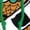 Kelly Green, variant on Worm Unisex Adult Pull-Over Hoodie,Athletic Heather, X-Large