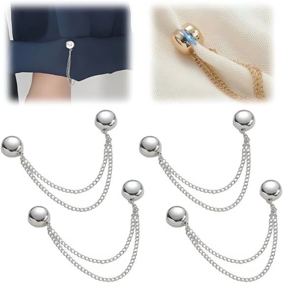 VANIDO Multi-Function Magnetic Clothing Clips, Strongest Magnetic Strength Buttons Clips, Magnetic Clothing Clips, High Powerful Hijab Magnets, Colorful Pinless Clothes Hijab Magnets Pins